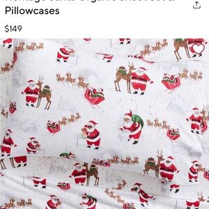 Pottery barn twin sheet set never used